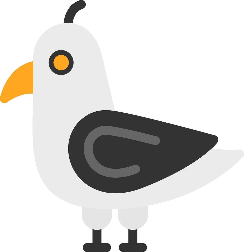Seagull Flat Icon vector