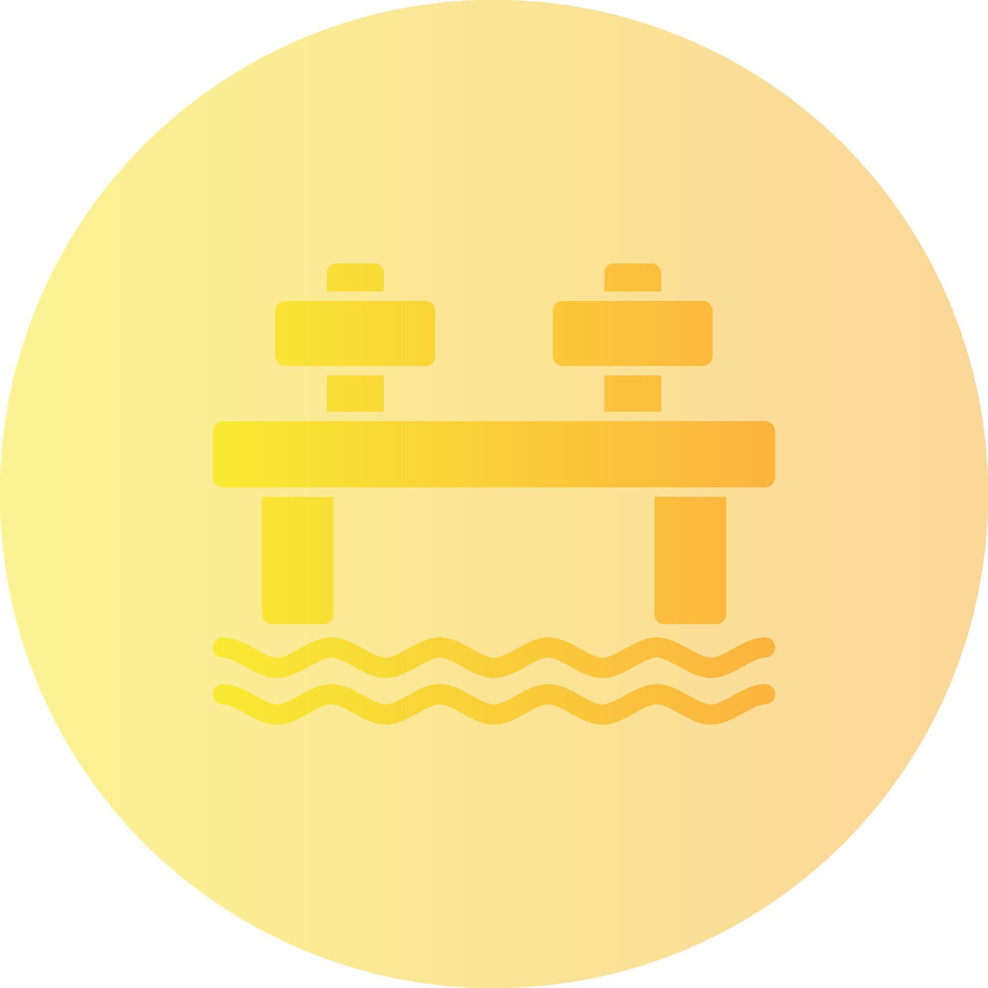 Dock Gradient Circle Icon 39484175 Vector Art at Vecteezy