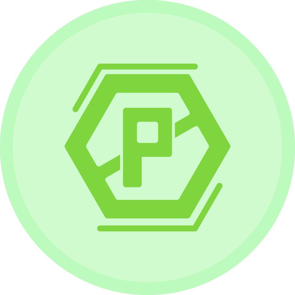 No parking Multicolor Circle Icon vector