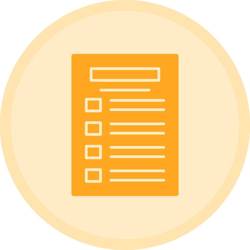 Task list Multicolor Circle Icon vector