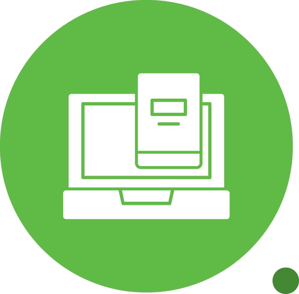 Two-factor authentication Glyph Shadow Icon 39486838 Vector Art at Vecteezy