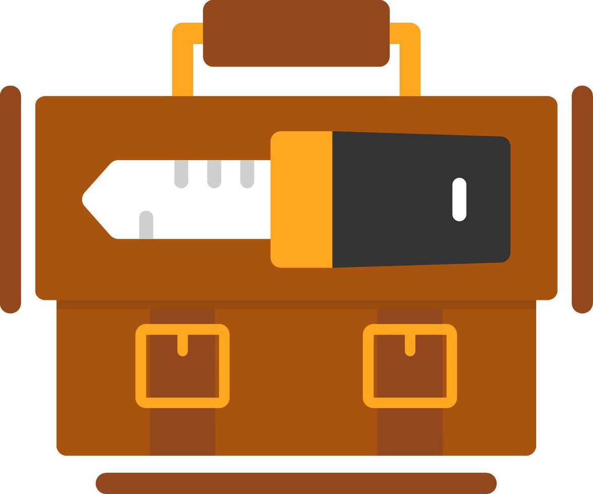 Key Flat Icon vector