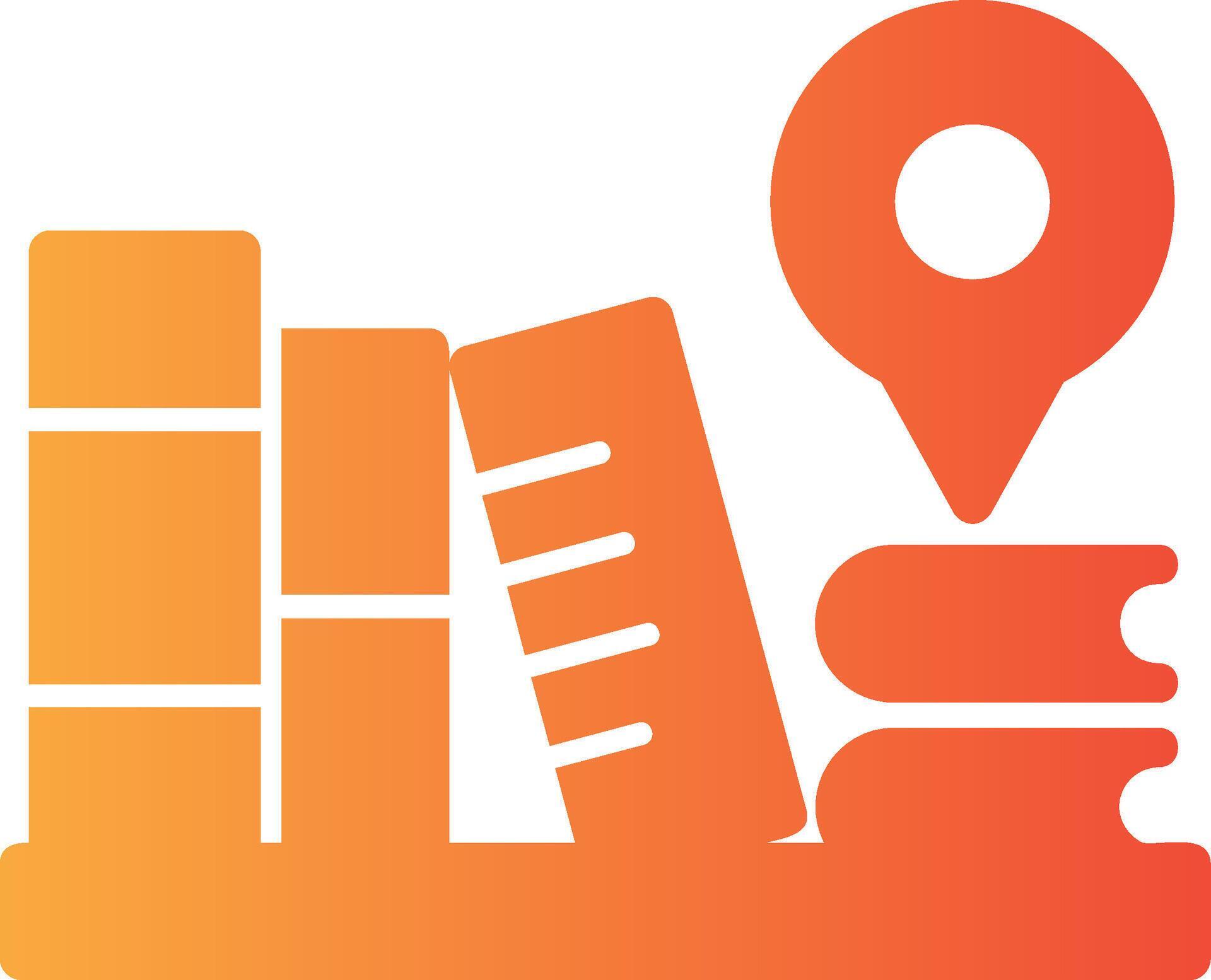 Library Solid Multi Gradient Icon 39489807 Vector Art at Vecteezy
