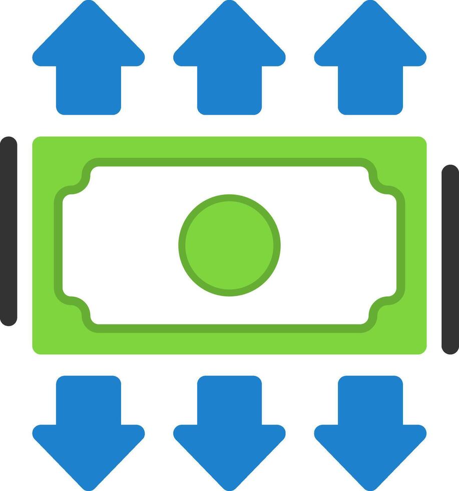Expansion Flat Icon vector