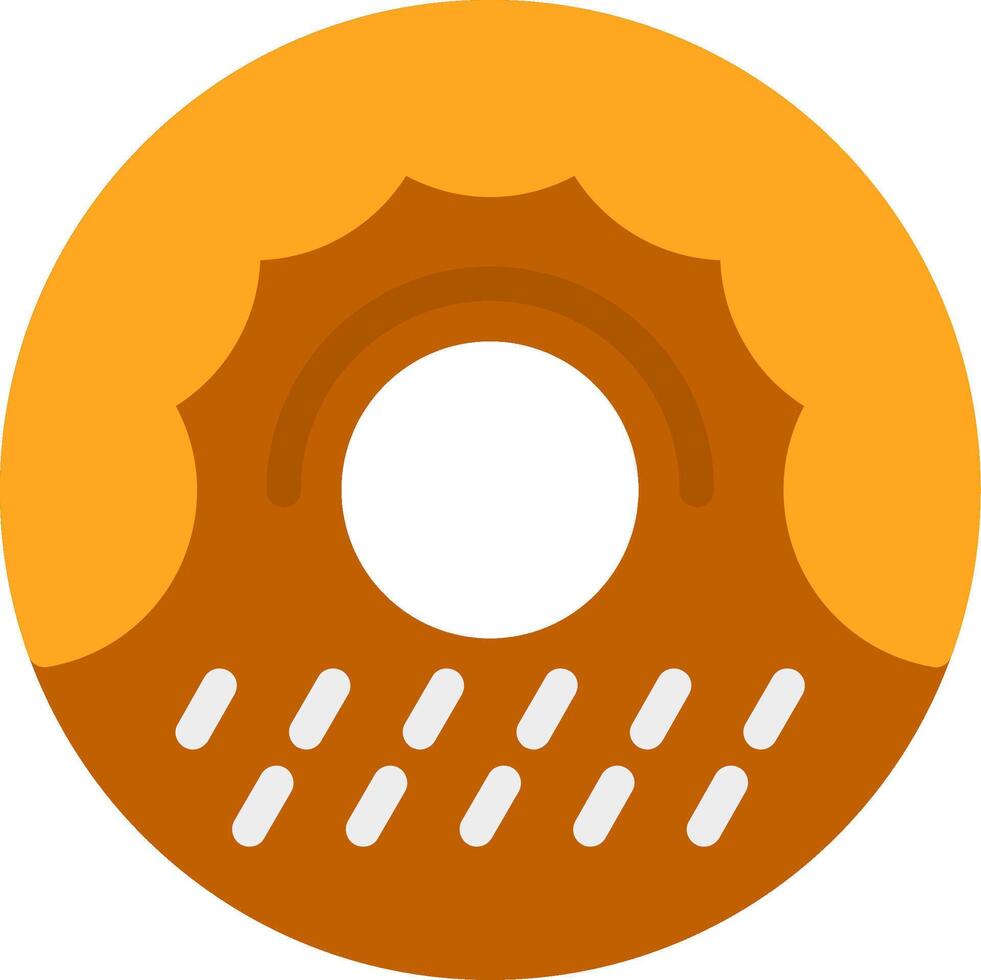 Donut Flat Icon vector