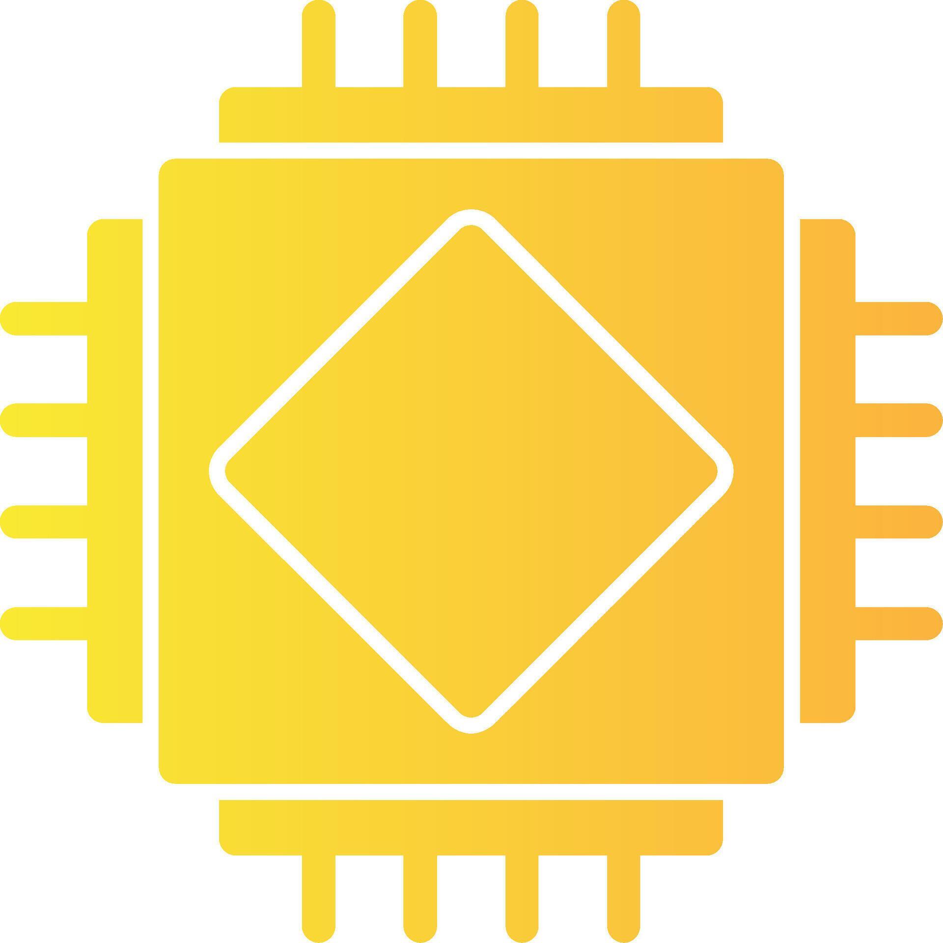 AI Chip Solid Multi Gradient Icon 39492488 Vector Art at Vecteezy