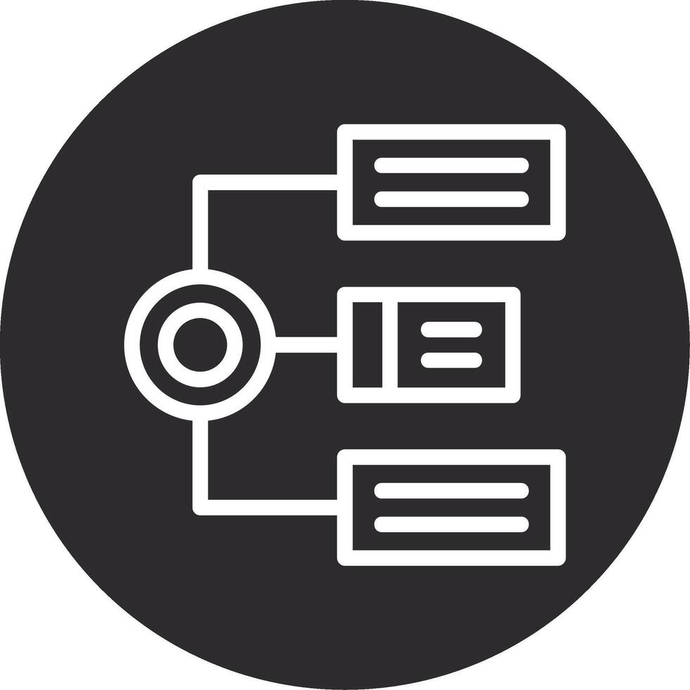 Algorithm Inverted Icon vector