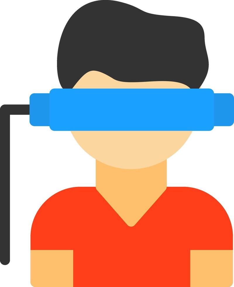 Virtual Reality Flat Icon vector