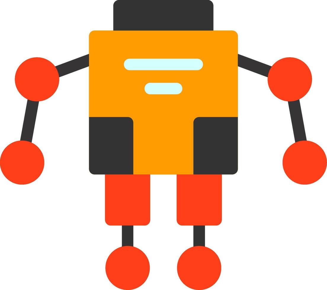 Exoskeleton Flat Icon vector