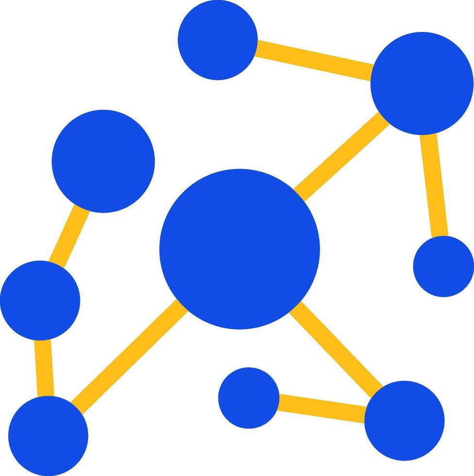 Knowledge Graph Flat Two Color Icon 39493576 Vector Art at Vecteezy