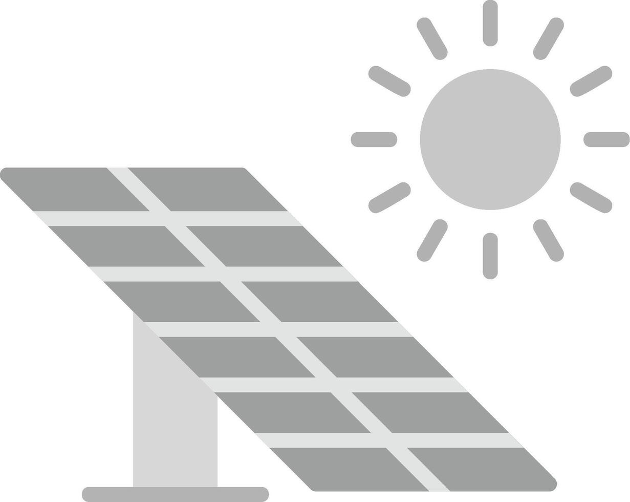 Solar Panel Vector Icon