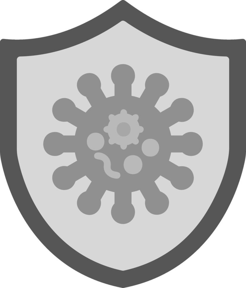 virus proteger vector icono