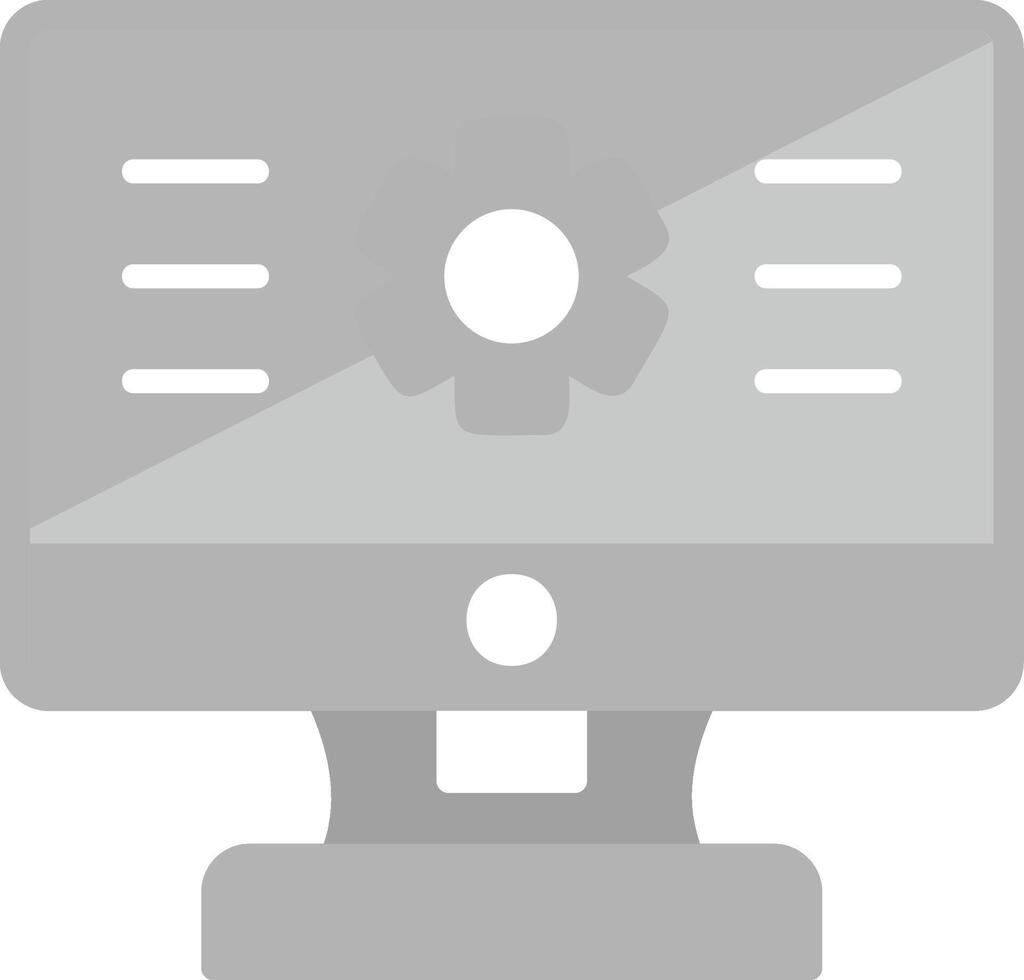 Monitor Vector Icon