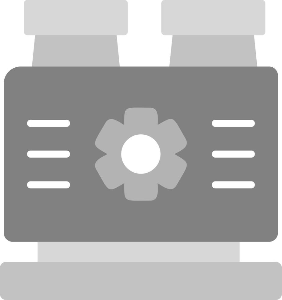 Factory Machine Vector Icon