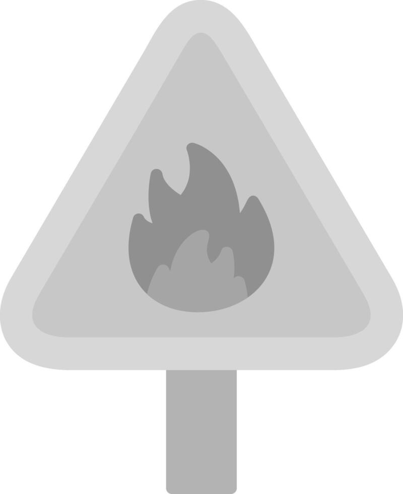 Flammable Vector Icon