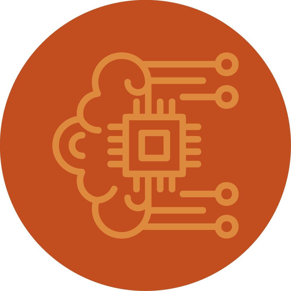 Self-healing Systems Line Multi color Icon vector