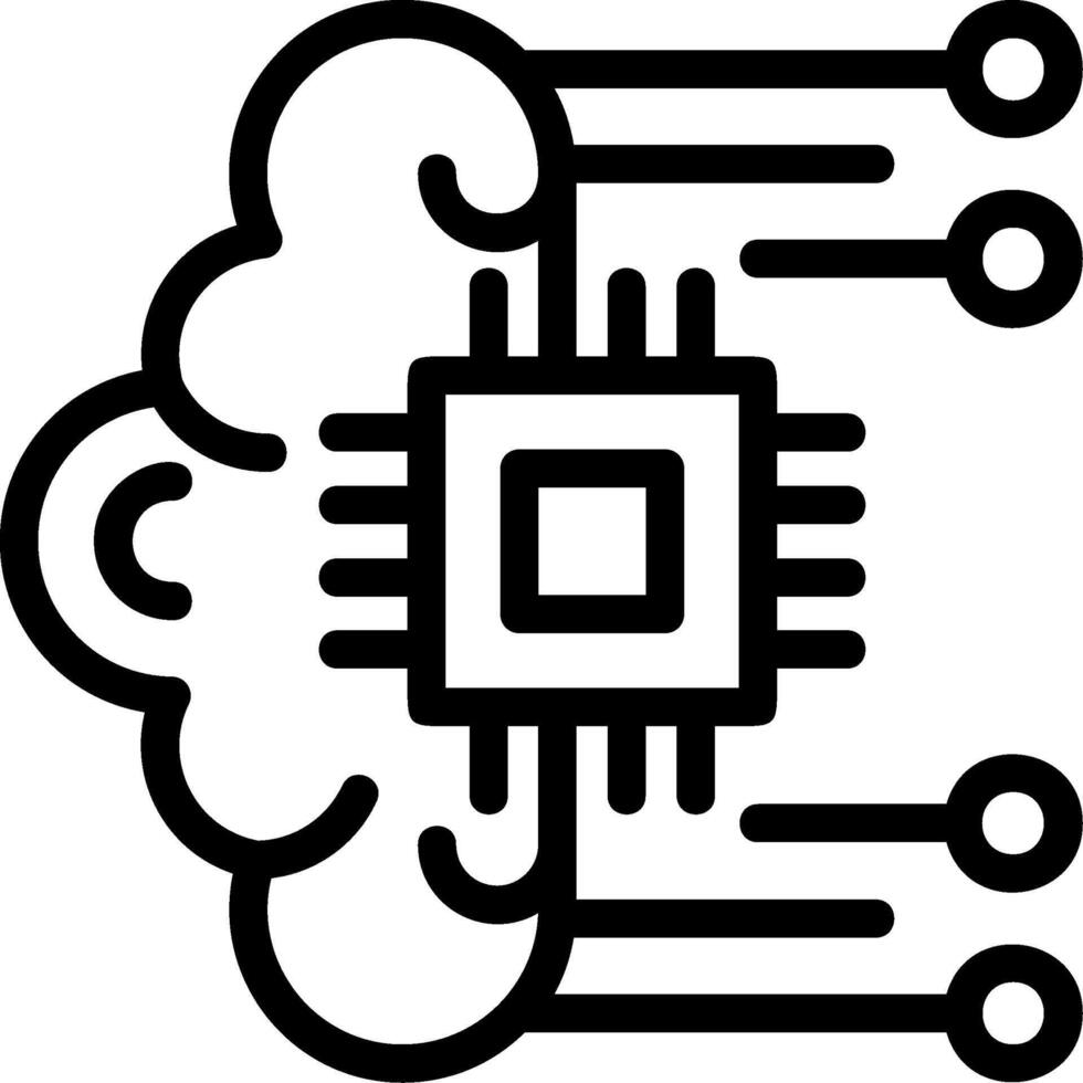 Self-healing Systems Line Icon vector