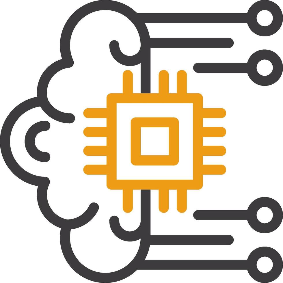 Self-healing Systems Line Circle Icon vector