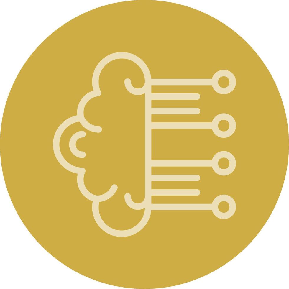 Neuromorphic Computing Line Multi color Icon 39495580 Vector Art at