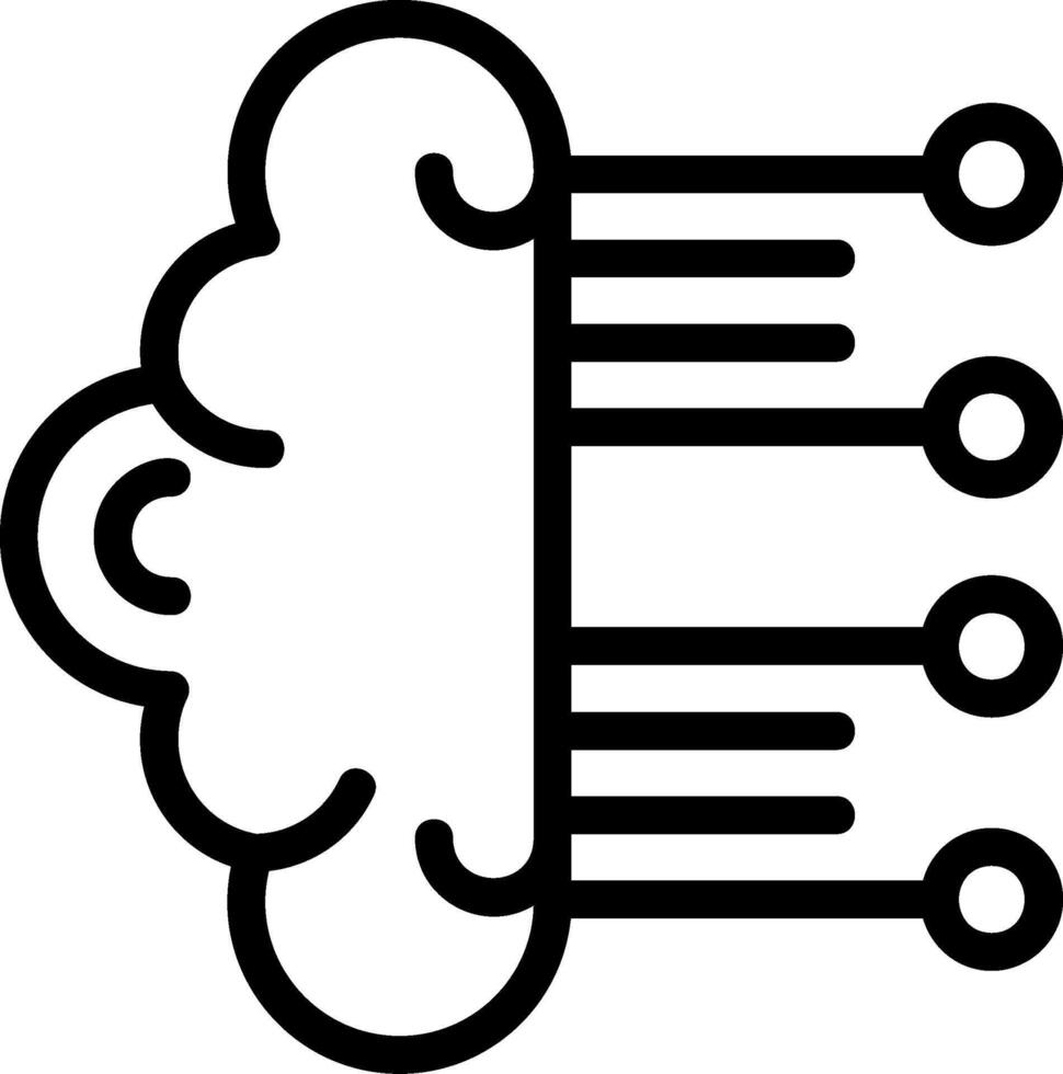 Neuromorphic Computing Line Icon 39495589 Vector Art at Vecteezy