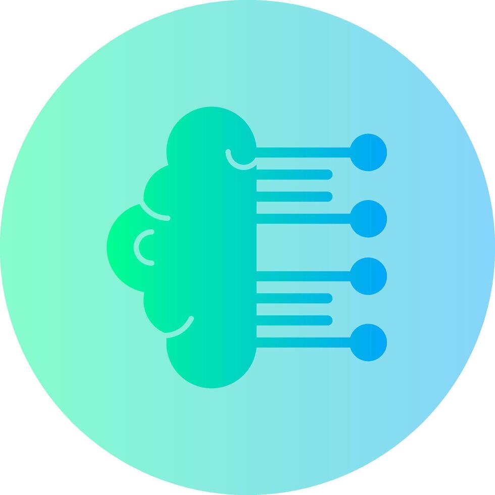 Neuromorphic Computing Gradient Circle Icon 39495612 Vector Art at Vecteezy