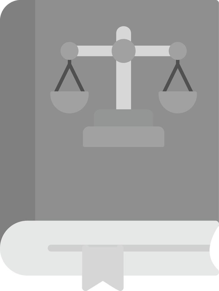 Law Book Vector Icon