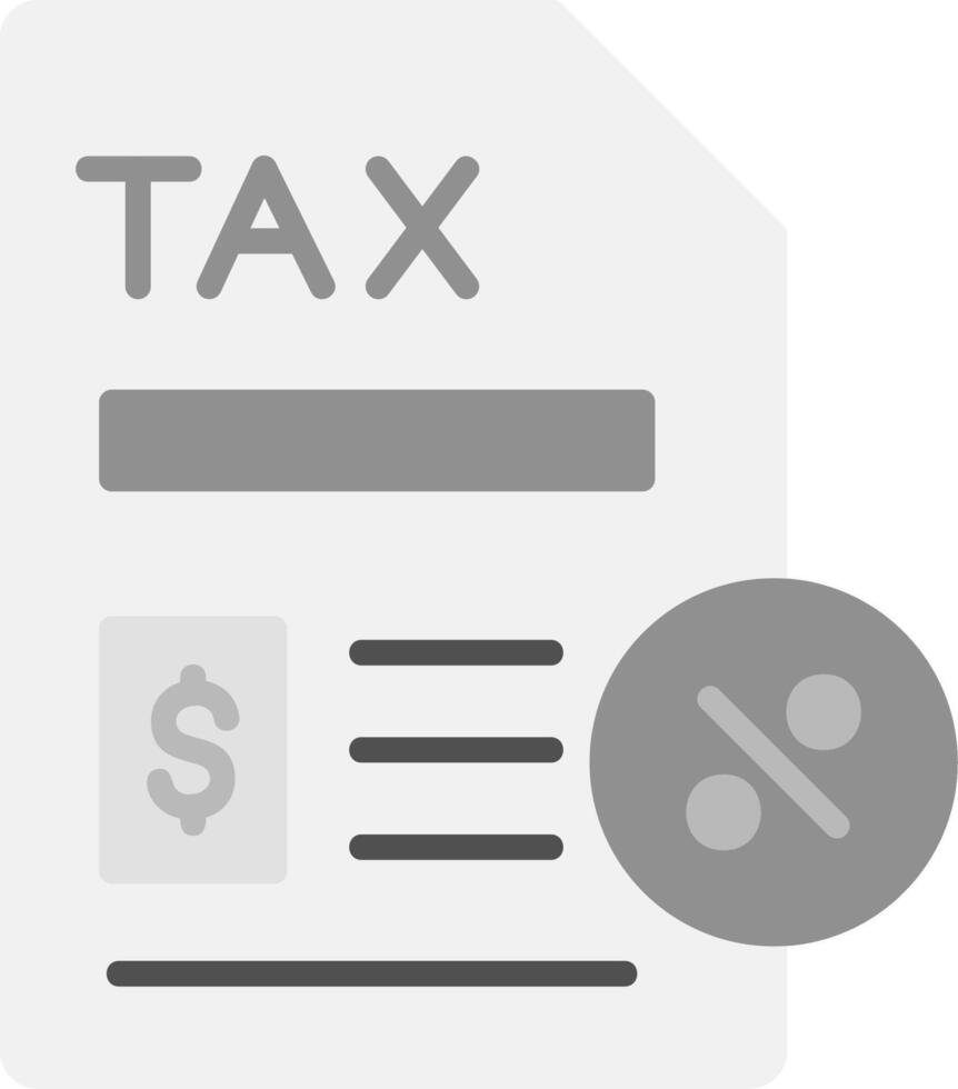 Tax Paperwork Vector Icon