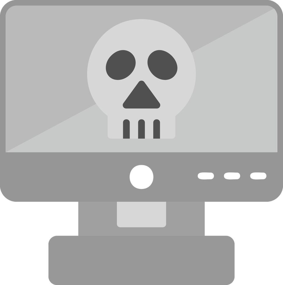 icono de vector de piratería informática