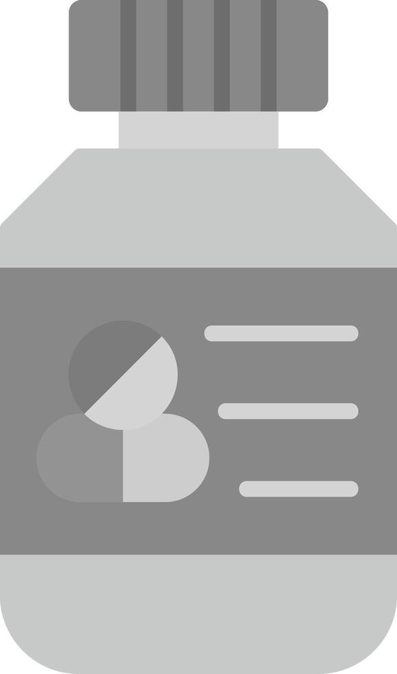 Pills Bottle Vector Icon