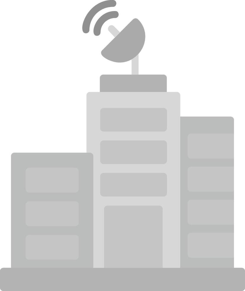 Building Network Vector Icon