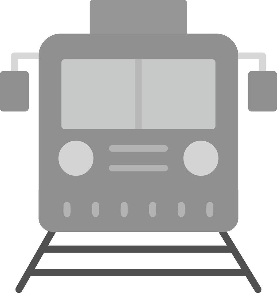 icono de vector de tren