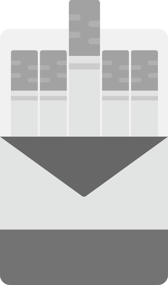 Cigarette pack Vector Icon