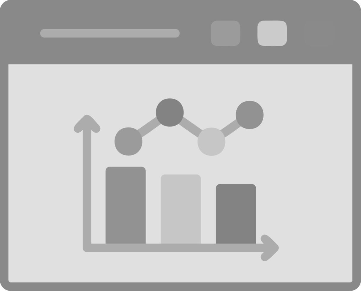 Bar Chart Vector Icon