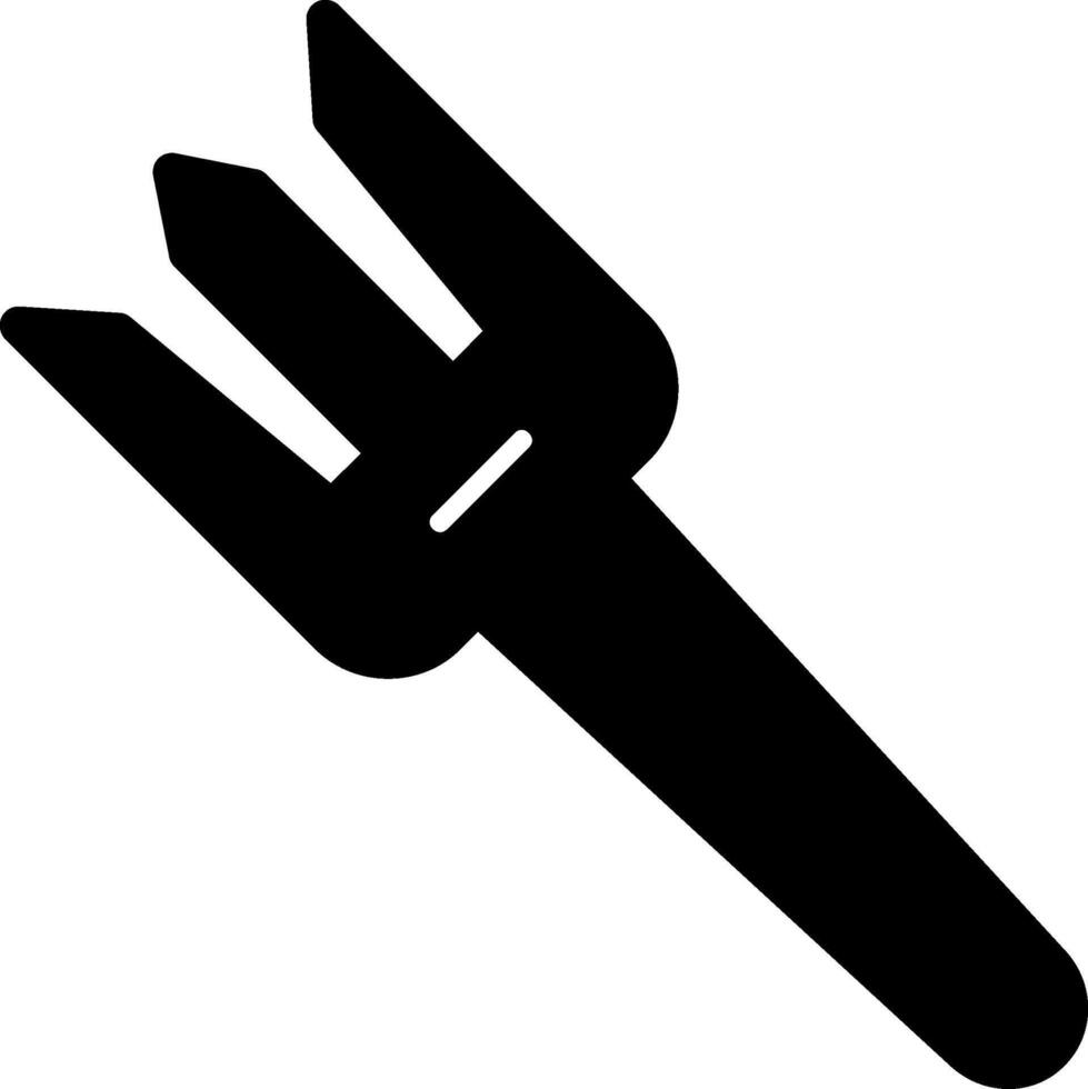 Fork Glyph Icon vector