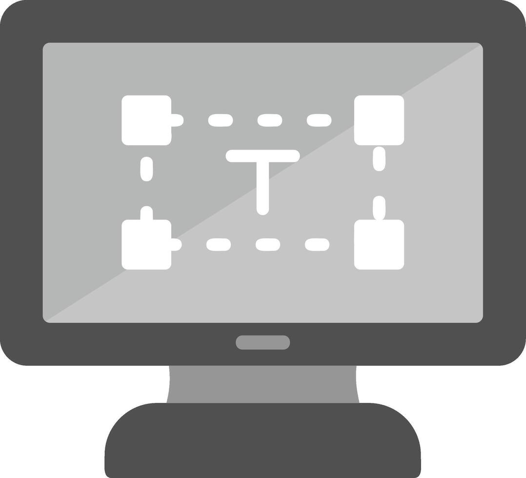 Computer text Editor Vector Icon