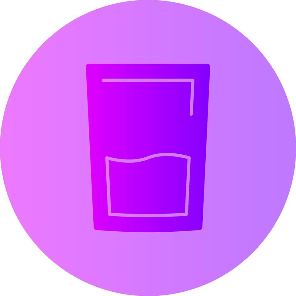 Glass Gradient Circle Icon vector