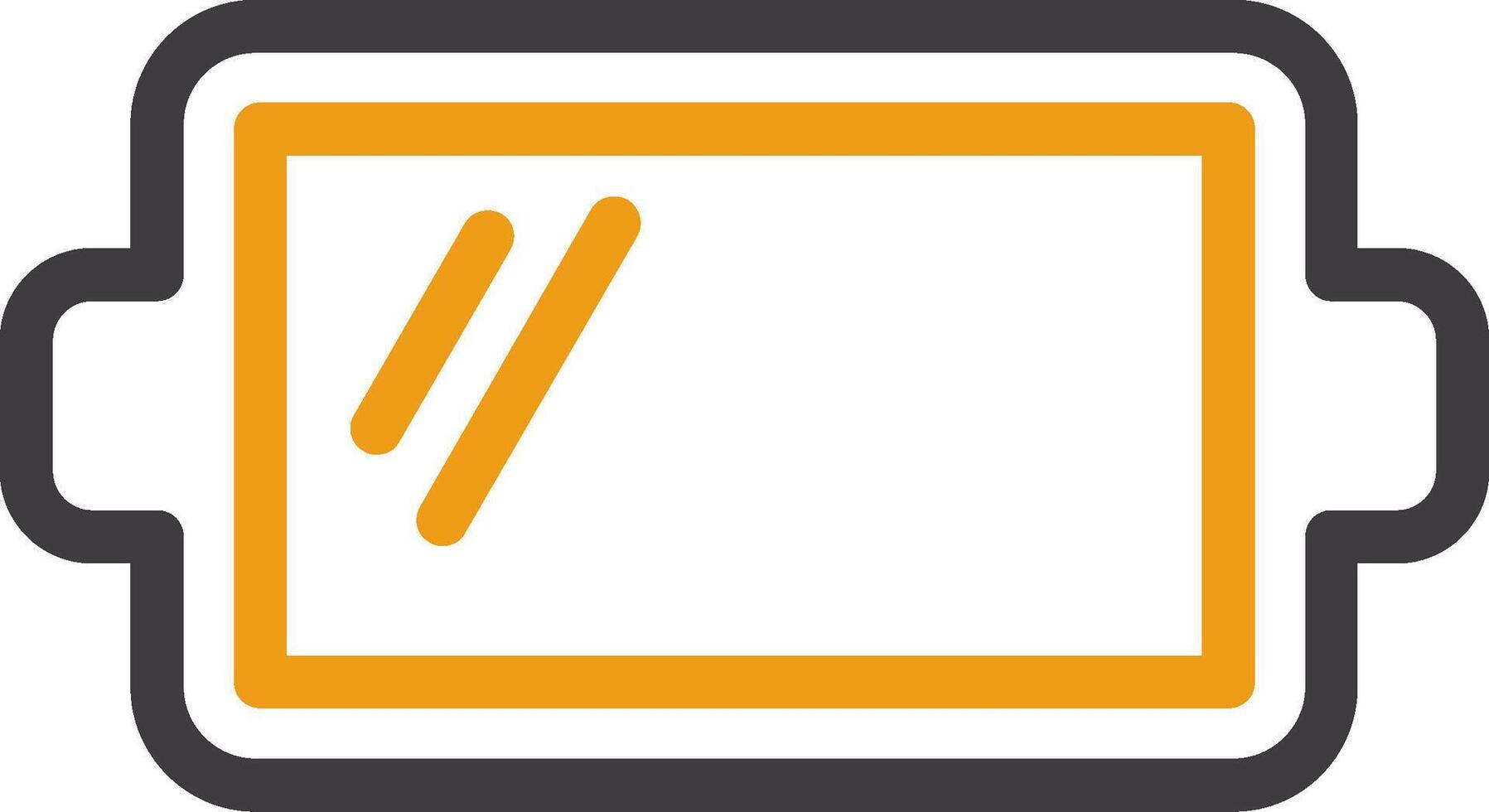 Tray Line Circle Icon vector
