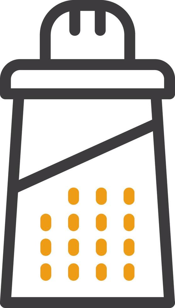 Salt Line Circle Icon vector
