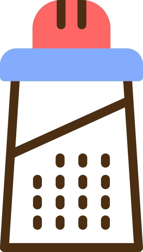 Salt Color Filled Icon vector