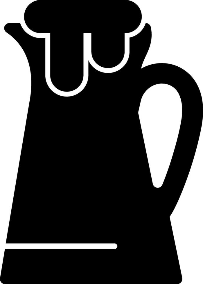 Creamer Glyph Icon vector