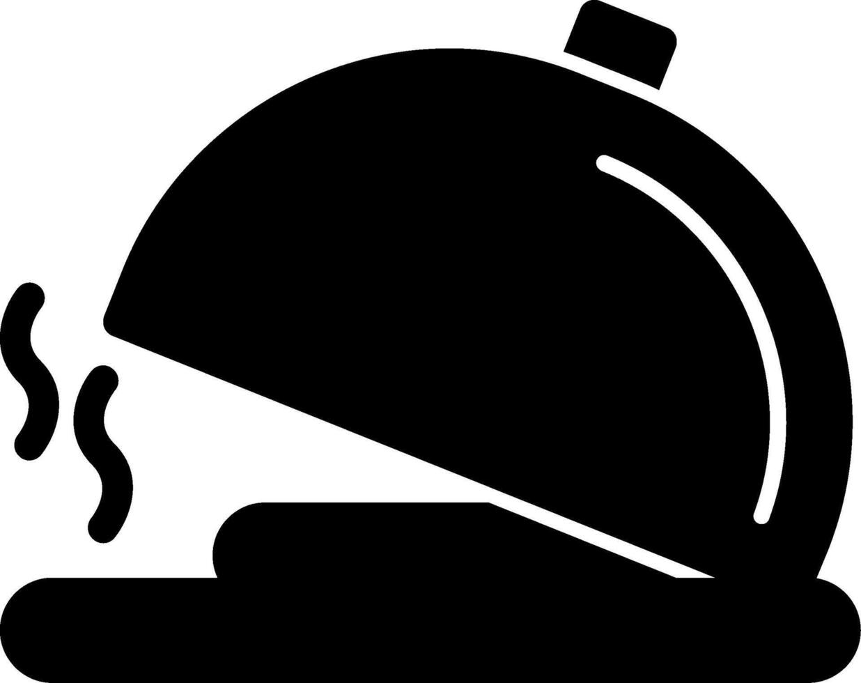 Dish Glyph Icon vector