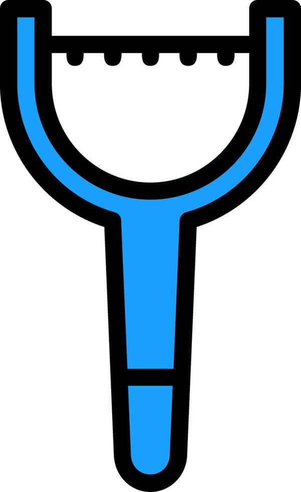 Peeler Line Filled Icon vector