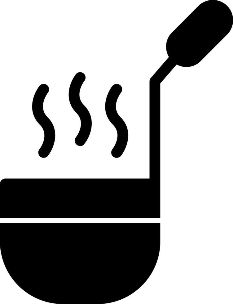 Ladle Glyph Icon vector