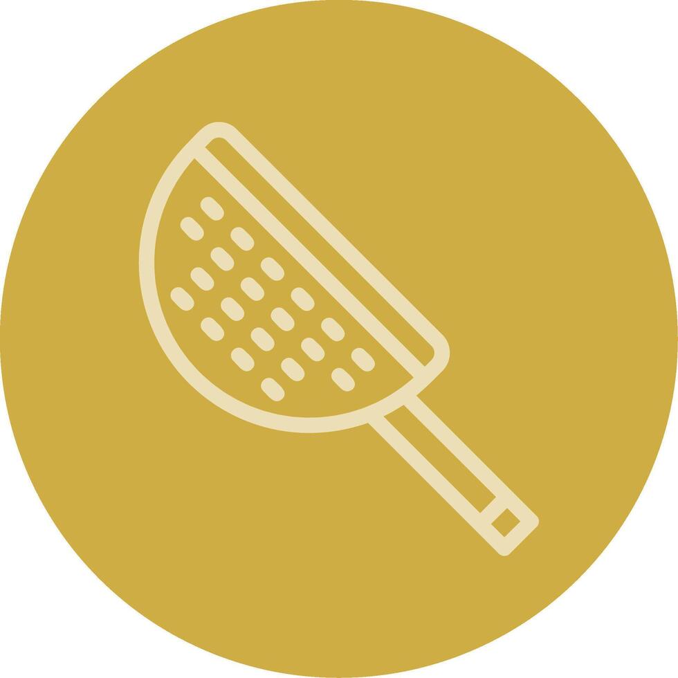 Strainer Line Multi color Icon vector