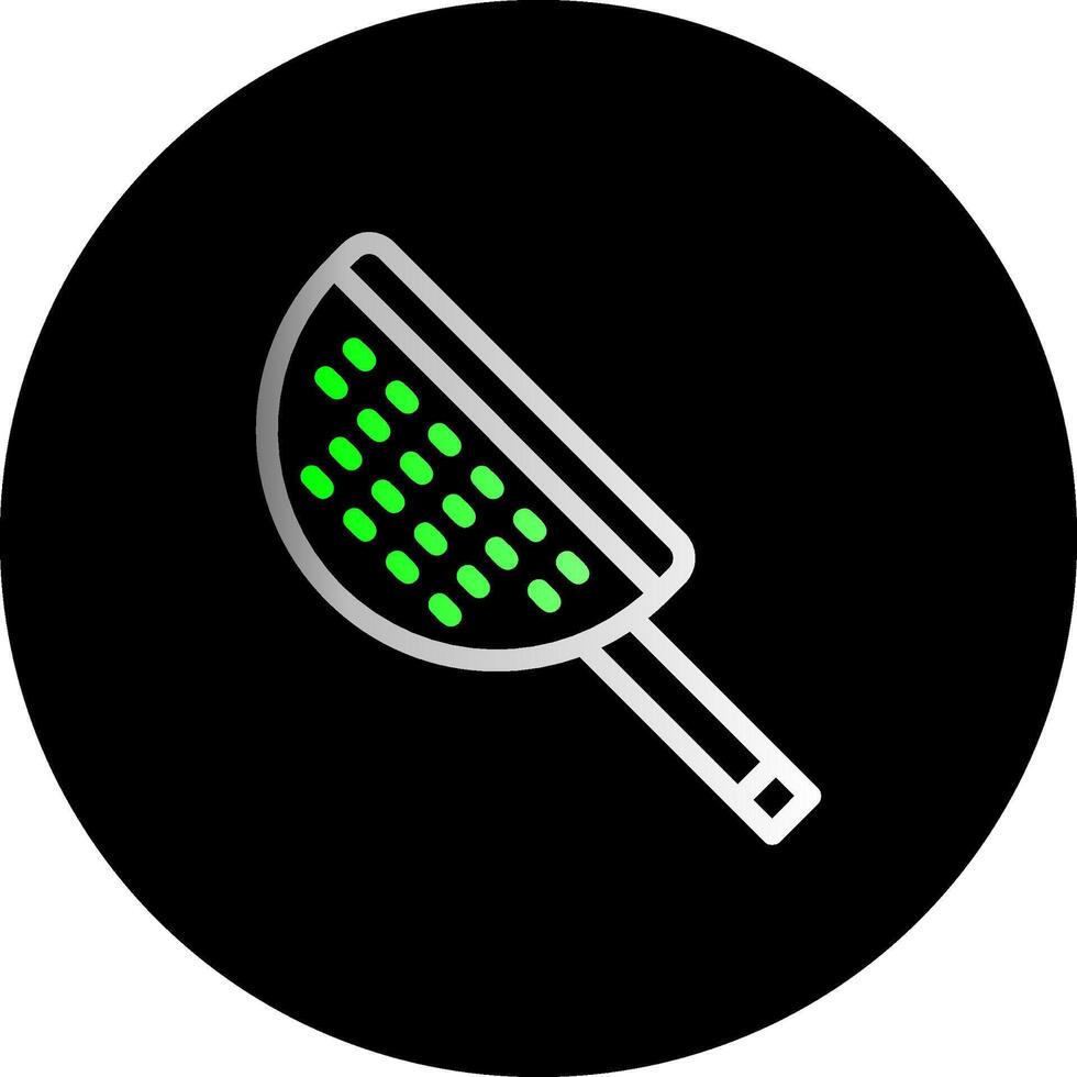 Strainer Dual Gradient Circle Icon vector