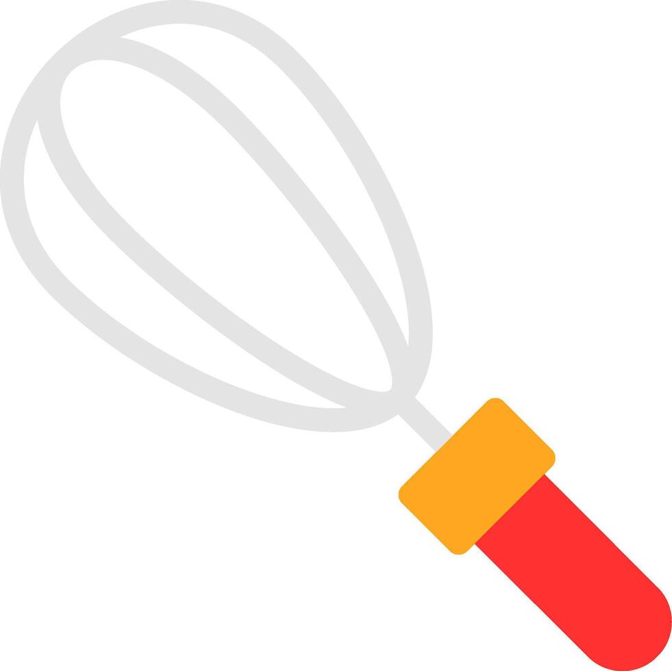 Whisk Flat Icon vector