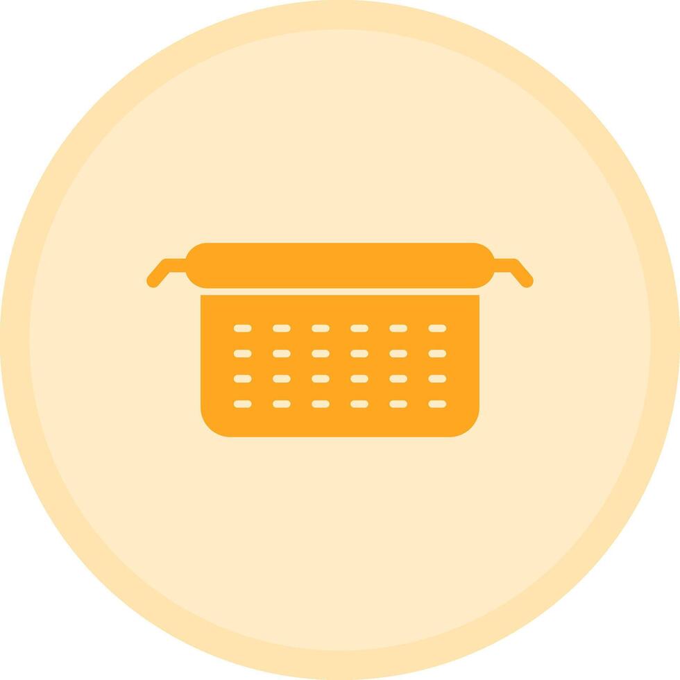 Sieve Multicolor Circle Icon vector