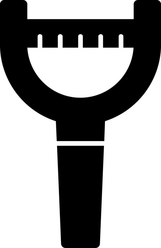 Peeler Glyph Icon vector