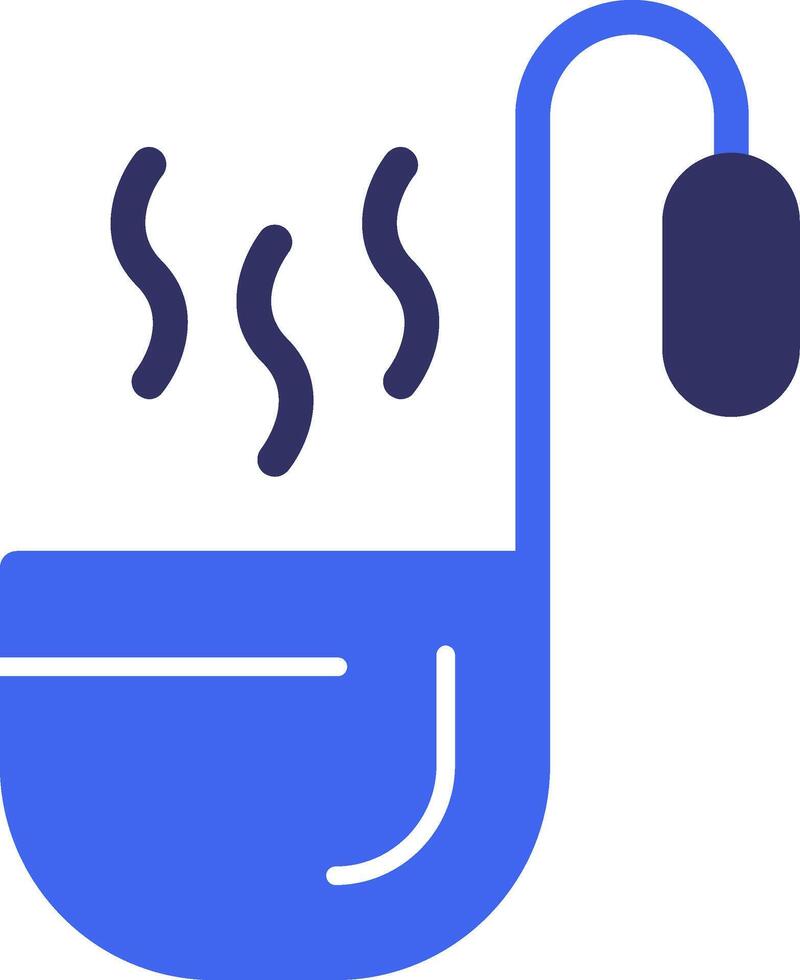 Ladle Solid Two Color Icon vector