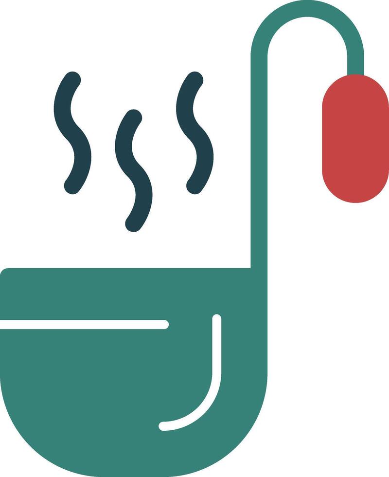 Ladle Glyph Two Color Icon vector